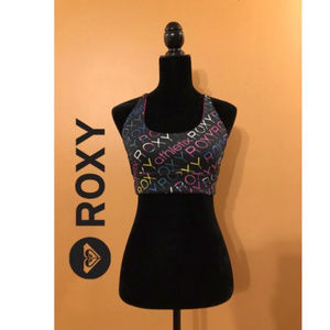 Roxy Reversible-Print CrossBack Sports Bra